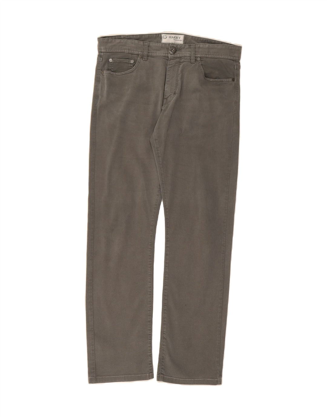 MURPHY & NYE Womens Harry Straight Jeans W33 L31 Grey Cotton Vintage Murphy & Nye and Second-Hand Murphy & Nye from Messina Hembry 
