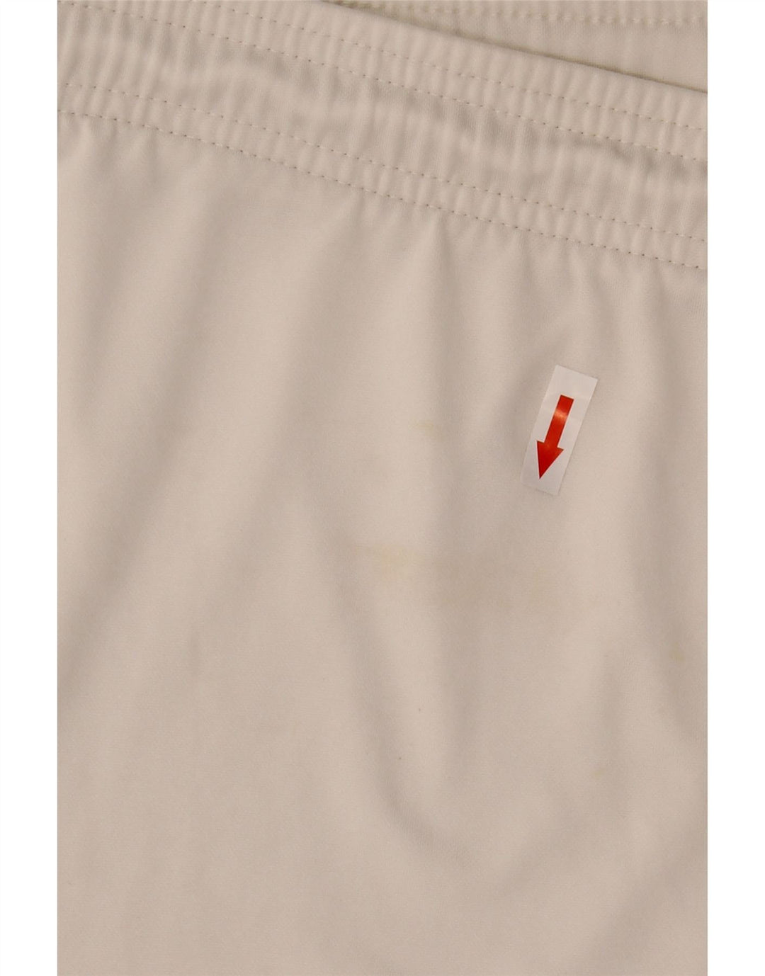 Pantaloncini sportivi Nike Dri Fit da uomo, grandi, in poliestere bianco