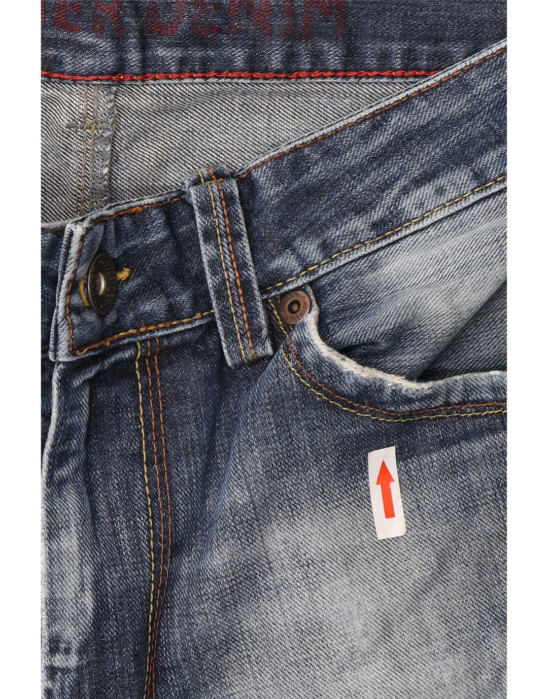Jeans dritti da uomo Tommy Hilfiger W34 L32 Blu