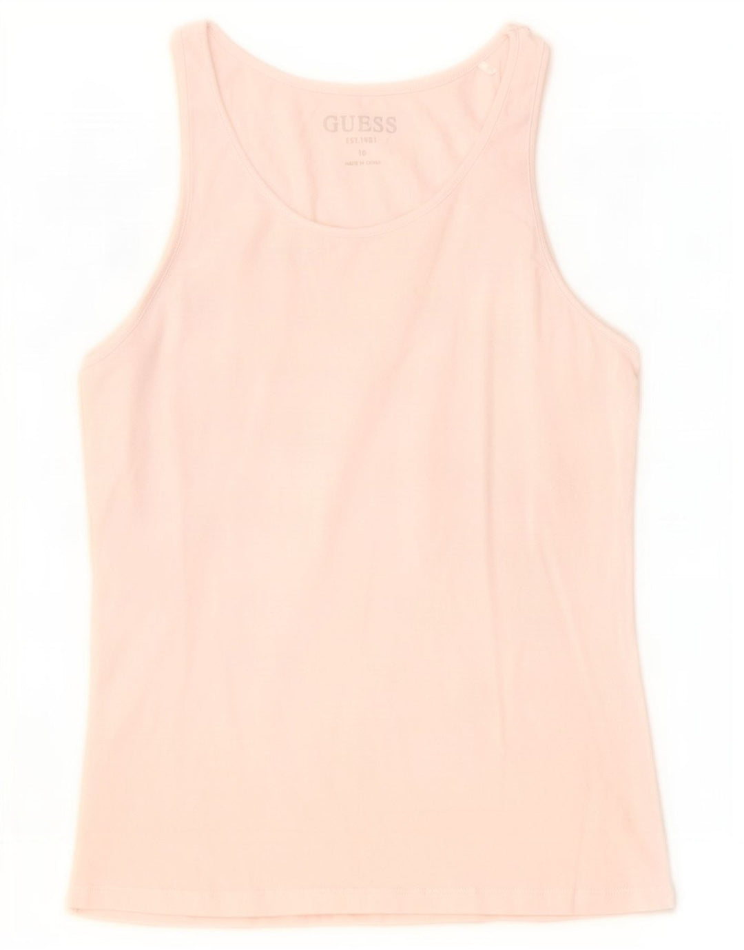 Canotta Bambina Guess 15-16 Anni Rosa Poliestere