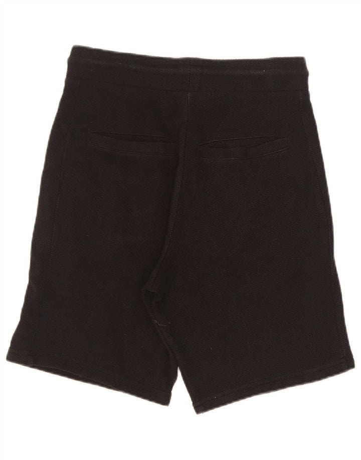 Pantaloncini sportivi da donna Zara UK 10 piccoli in cotone nero