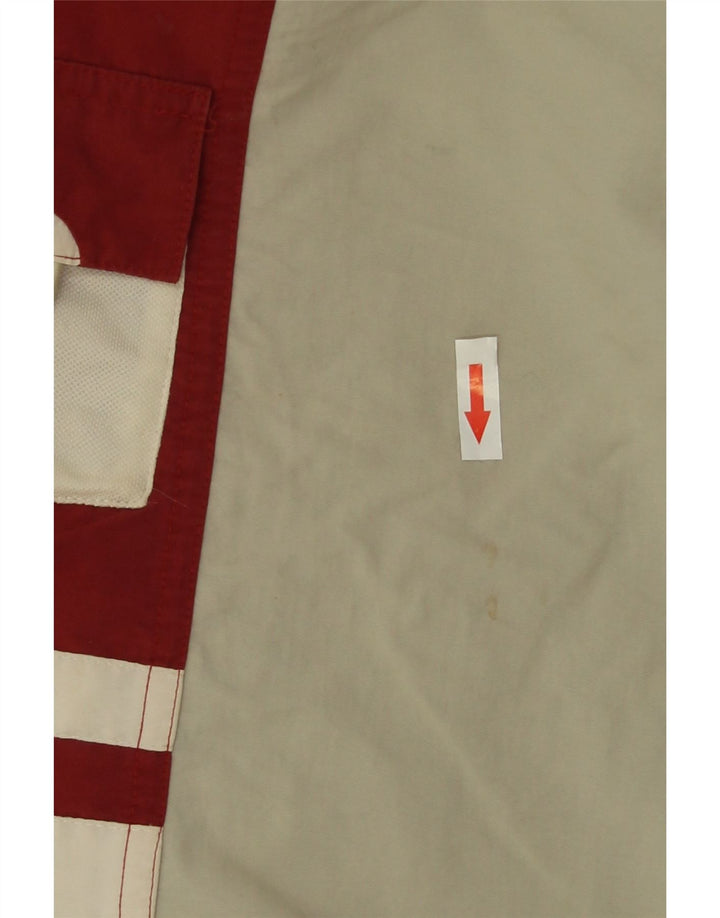 Pantaloncini sportivi grafici da uomo Fila Colorblock verde medio