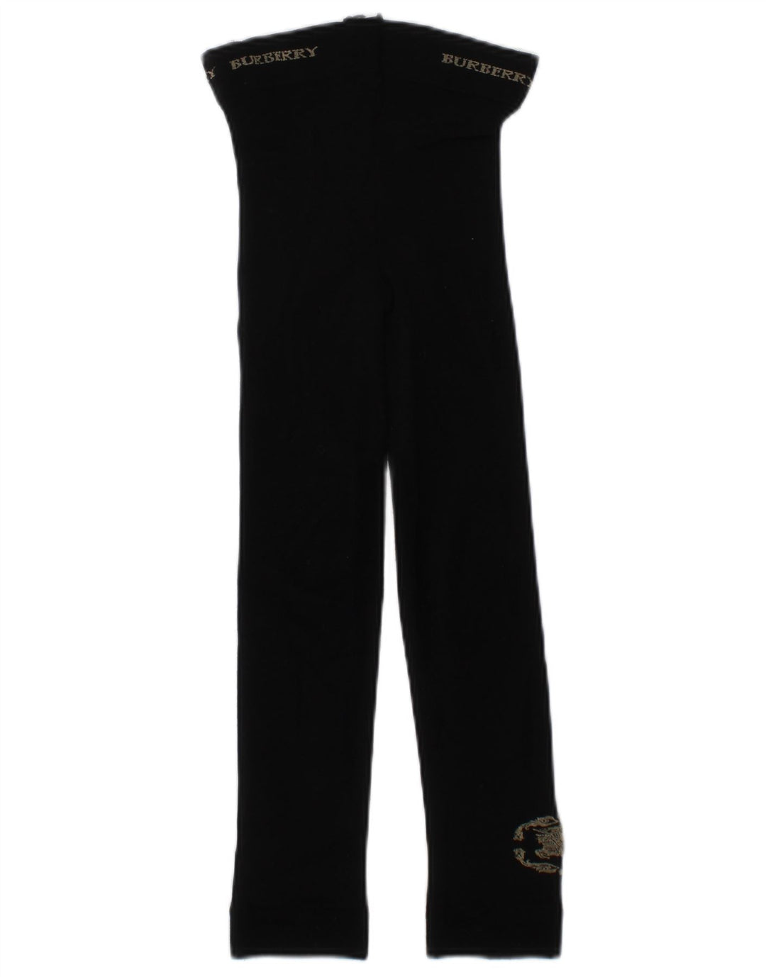 Leggings grafici per ragazze Burberry 7-8 anni neri