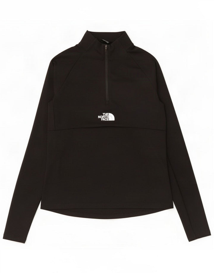 Top da tuta da donna con zip e collo The North Face UK 10 Small Nero
