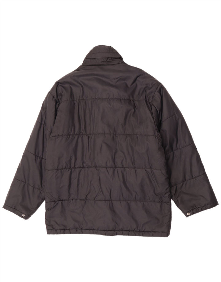 Giacca imbottita da uomo Egon Von Furstenberg UK 40 grande nera