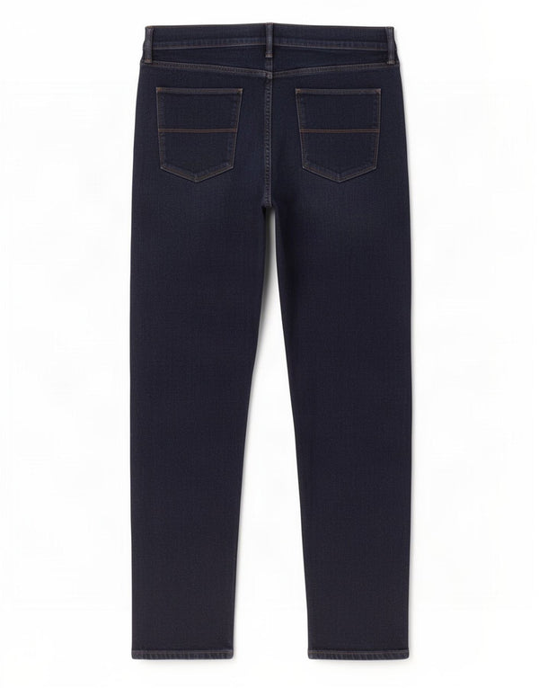 Marks & Spencer Mens Slim Jeans W36 L33 Navy Blue Cotton