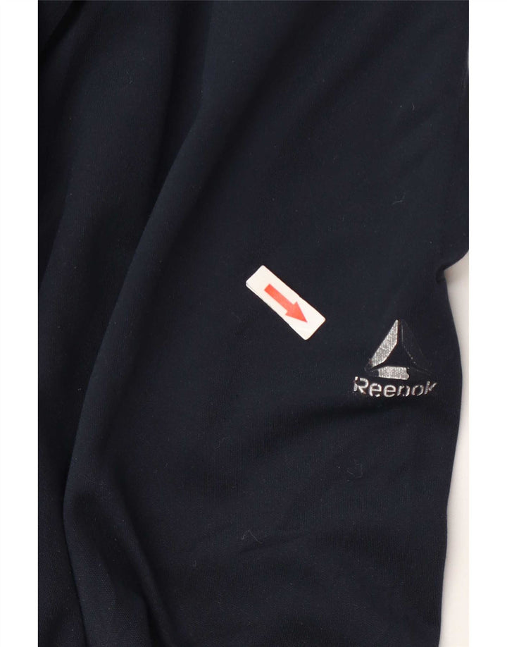 Pantaloni da tuta Reebok da uomo di colore blu navy medio