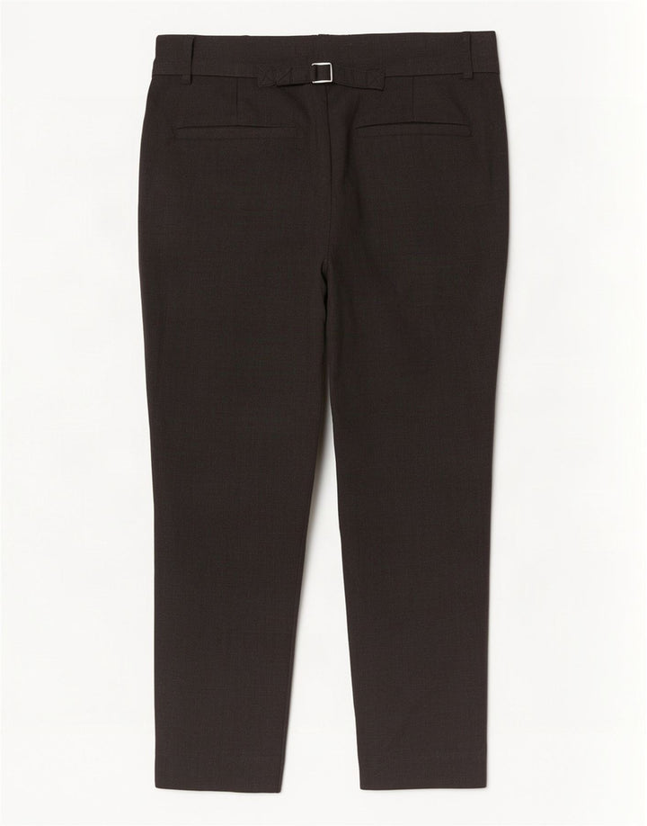 Pantaloni corti con pegging da donna Zara medi W28 L26 a quadri grigi