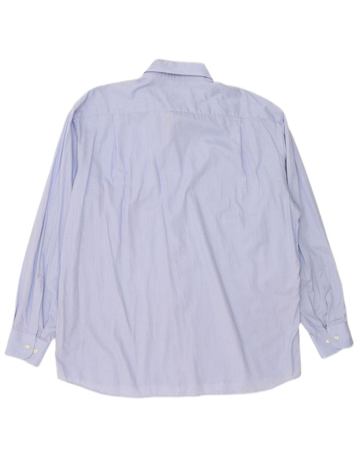 Camicia da uomo Roccobarocco taglia 45 18 2XL cotone blu