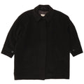 Cappotto Donna Valentino IT 46 Large Nero Lana
