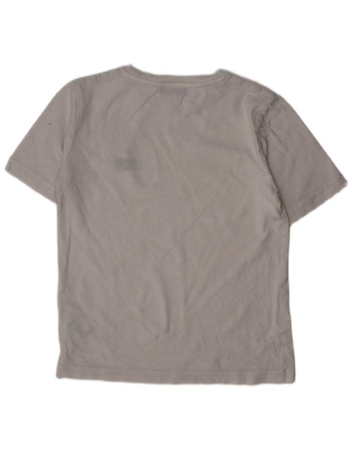 T-shirt da ragazzo Hugo Boss Top 5-6 anni in cotone bianco