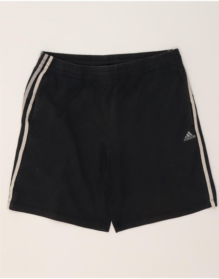 Pantaloncini sportivi Adidas Clima 365 da uomo in cotone nero medio