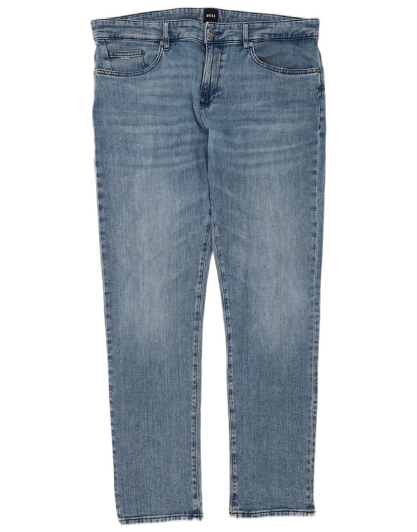 Jeans slim da uomo Hugo Boss Delaware W36 L32 Blu