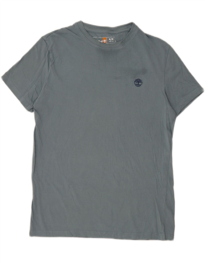 T-shirt slim fit da uomo Timberland blu medio