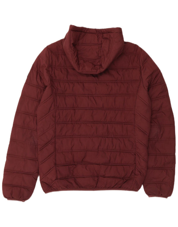 Giacca imbottita con cappuccio da uomo Liu Jo UK 38 Bordeaux medio Poliestere