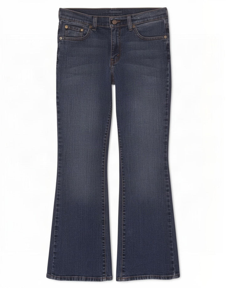 Jeans Levi's 515 Bootcut da donna US 8 medio W30 L31 cotone blu