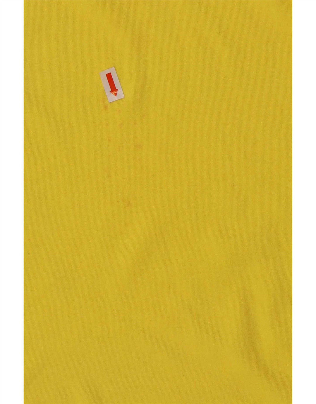 T-shirt grafica da uomo Burton Top Small in cotone giallo
