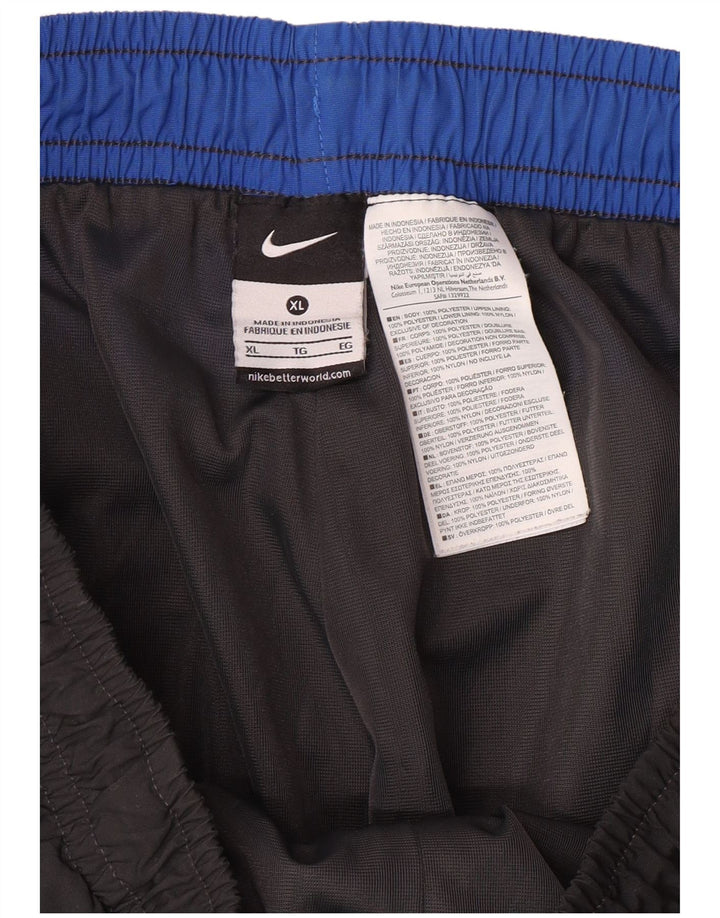 NIKE Pantaloni da tuta con grafica da uomo Joggers XL Grigio Colourblock