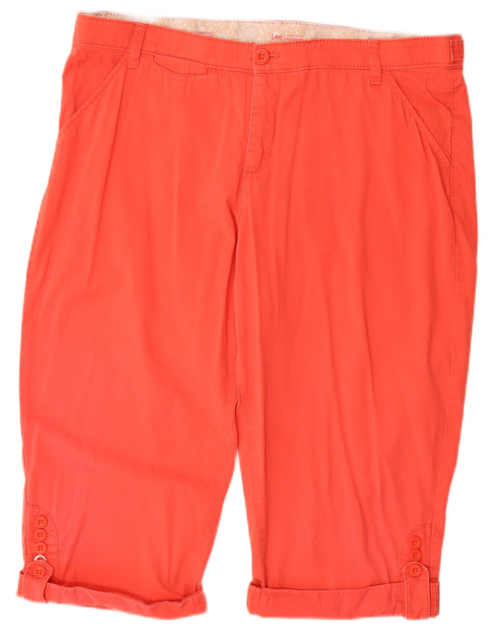 Bermuda regolari da donna Lee W38 XL rossi