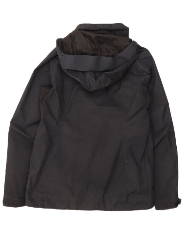 Giacca antipioggia con cappuccio da donna The North Face UK 14 poliestere nero medio