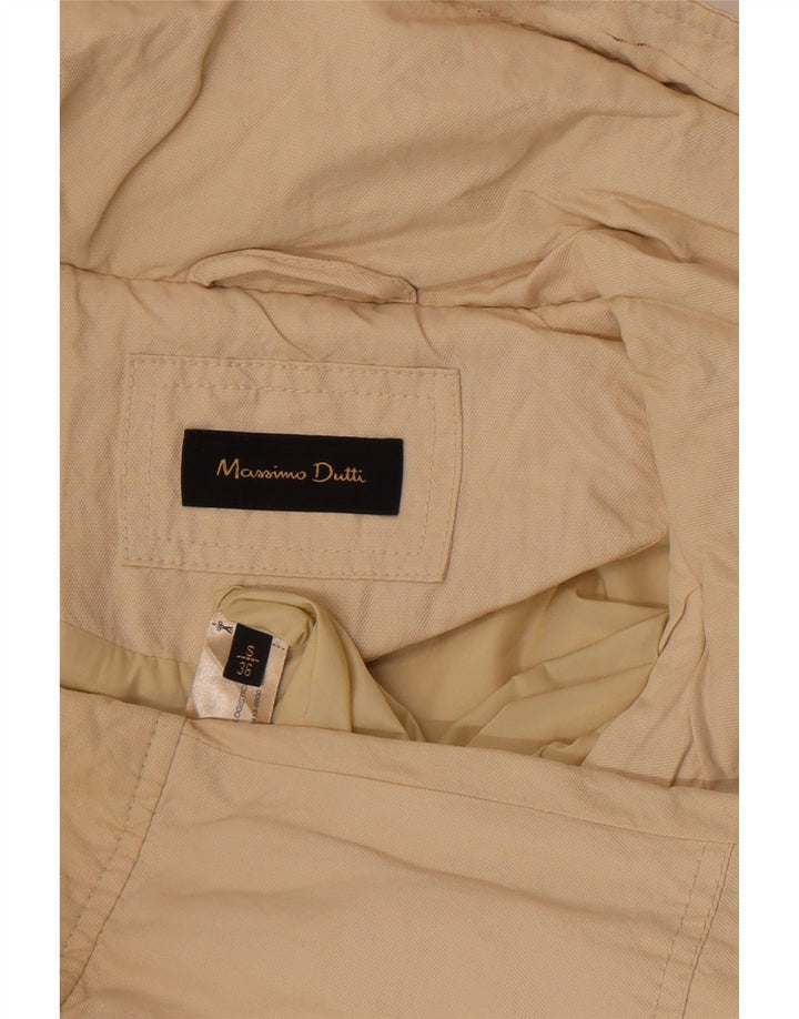 Giacca Parka con cappuccio da donna Massimo Dutti UK 10 Small Beige