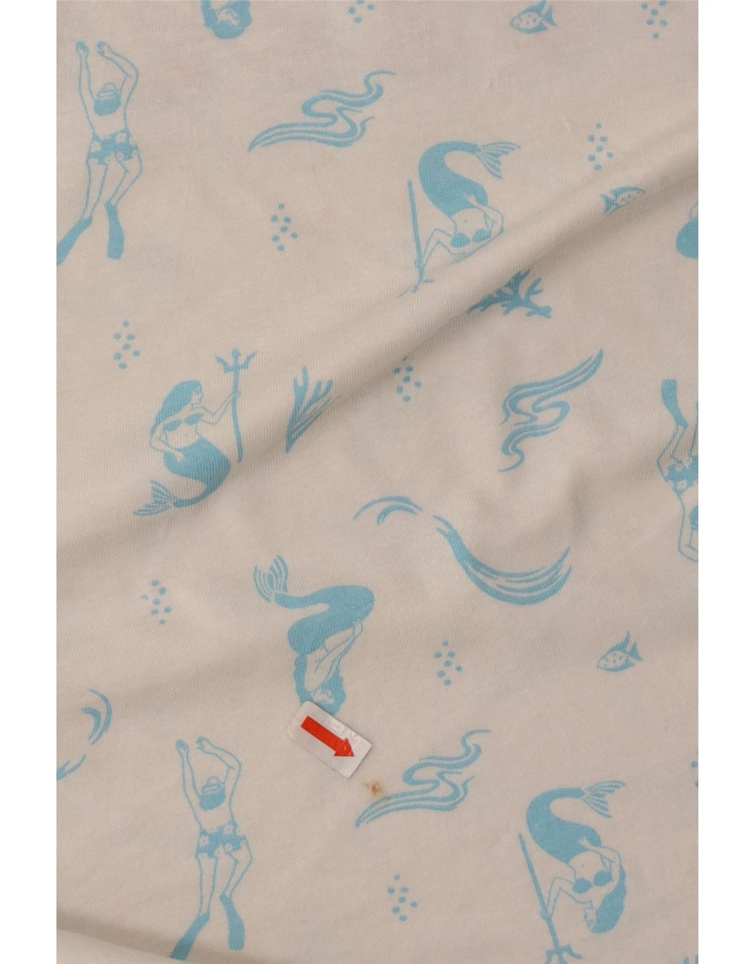 T-shirt grafica da uomo HURLEY Top in cotone bianco medio