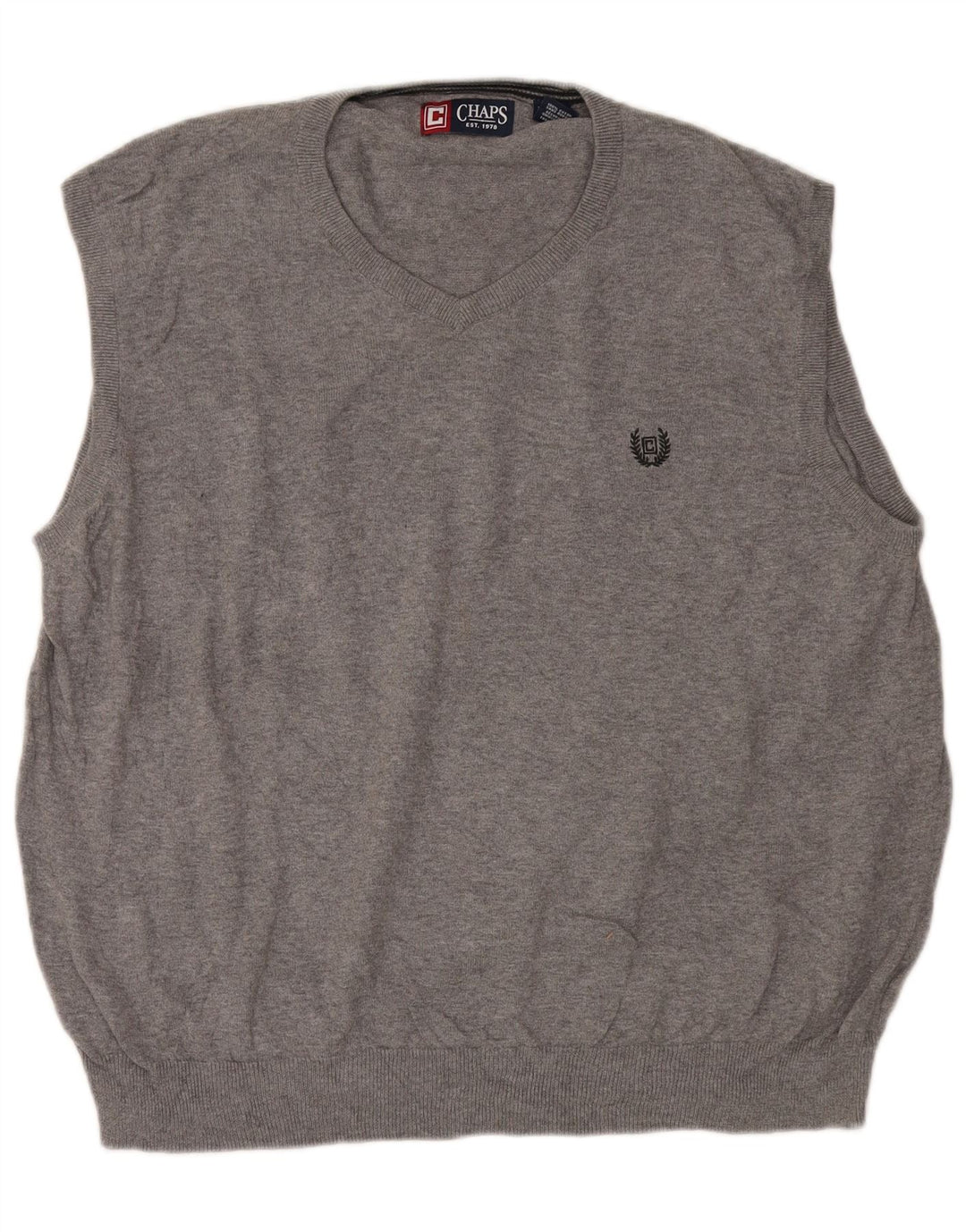Canotta da uomo Chaps Canottiera 2XL Cotone chiazzato grigio