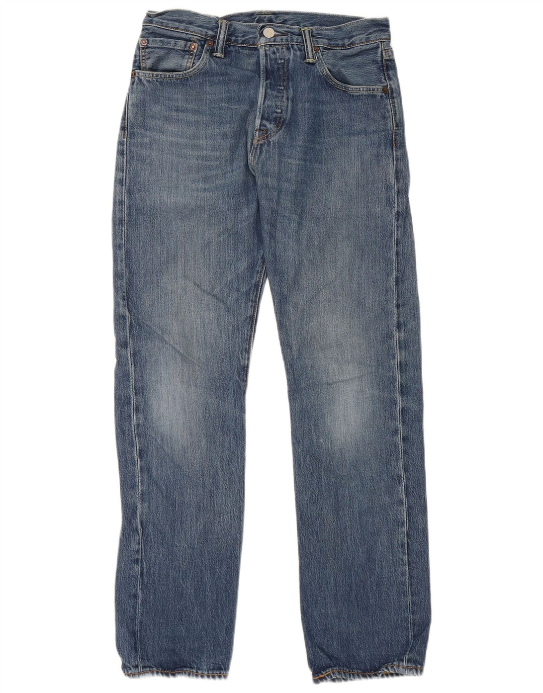 Levi's Uomo 501 Jeans dritti W29 L30 Cotone Blu