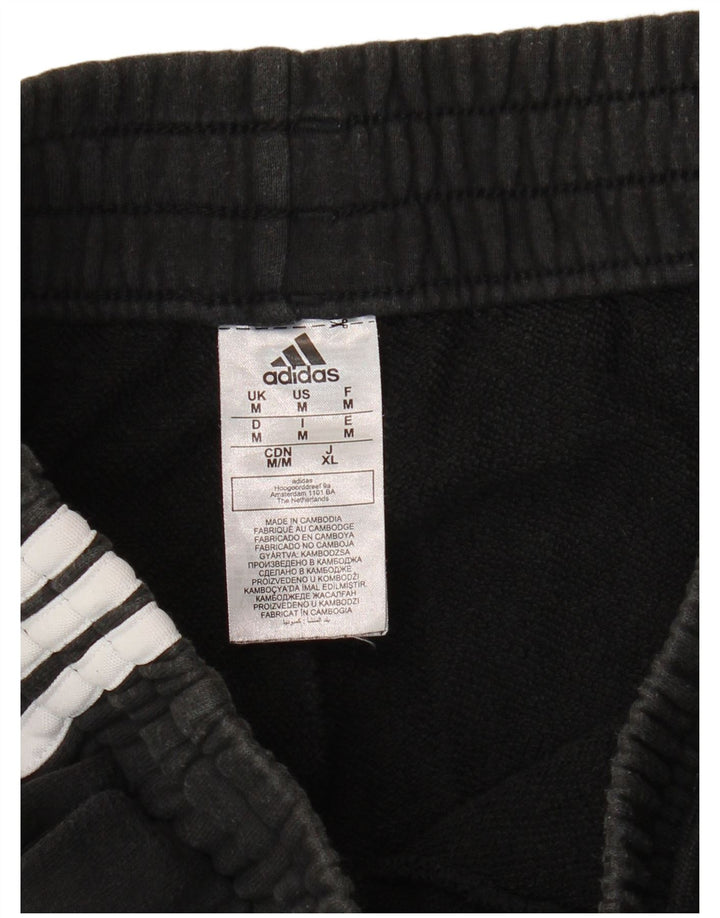 Pantaloncini sportivi Adidas da uomo medio cotone nero