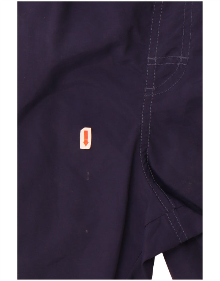 Pantaloncini sportivi grafici da uomo Diadora Large blu navy color block