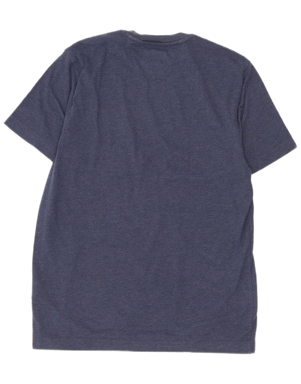 T-shirt da uomo Tommy Hilfiger Top Small in cotone blu navy