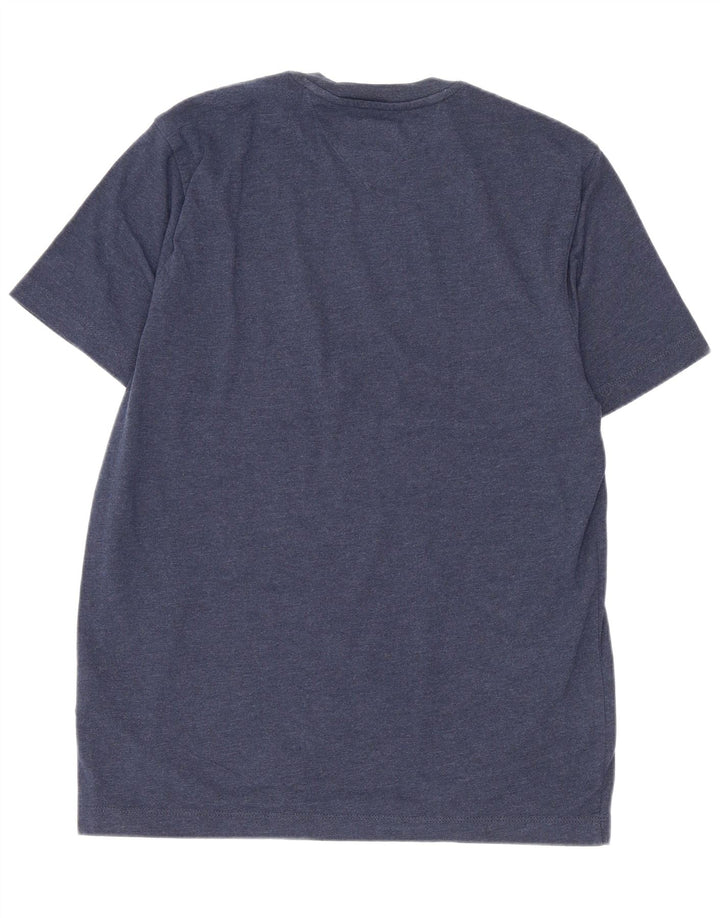 T-shirt da uomo Tommy Hilfiger Top Small in cotone blu navy