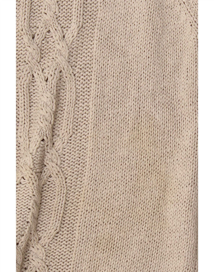 Maglione cardigan a maniche corte da donna Marks & Spencer UK 12 argento medio