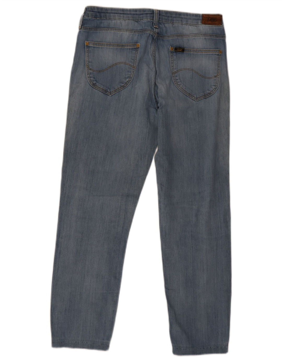 Jeans corti Lee da donna W29 L25 Blu