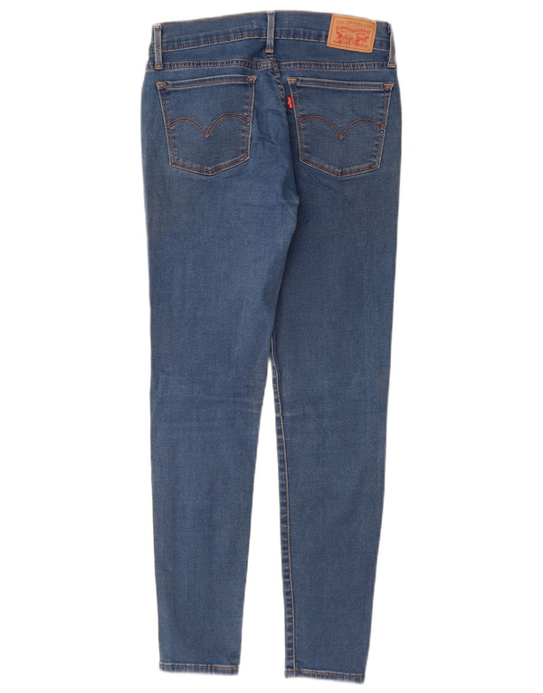 Levi's Womens 710 Super Skinny Jeans W28 L30 Blue Cotton