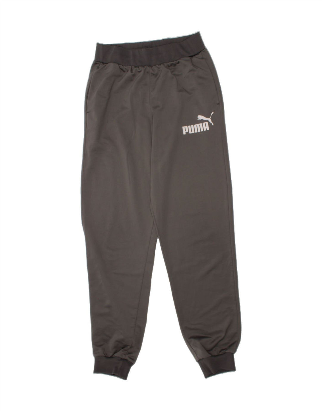 PUMA Boys Tracksuit Trousers Joggers 15-16 Years  Grey Polyester Vintage Puma and Second-Hand Puma from Messina Hembry 
