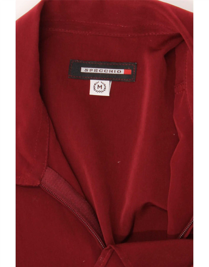 Camicia da uomo Specchio Bordeaux medio