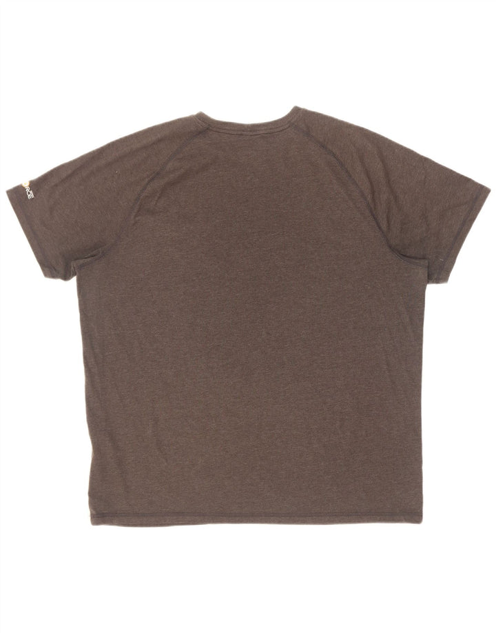 T-shirt Carhartt da uomo dalla vestibilità rilassata, grande, in cotone grigio