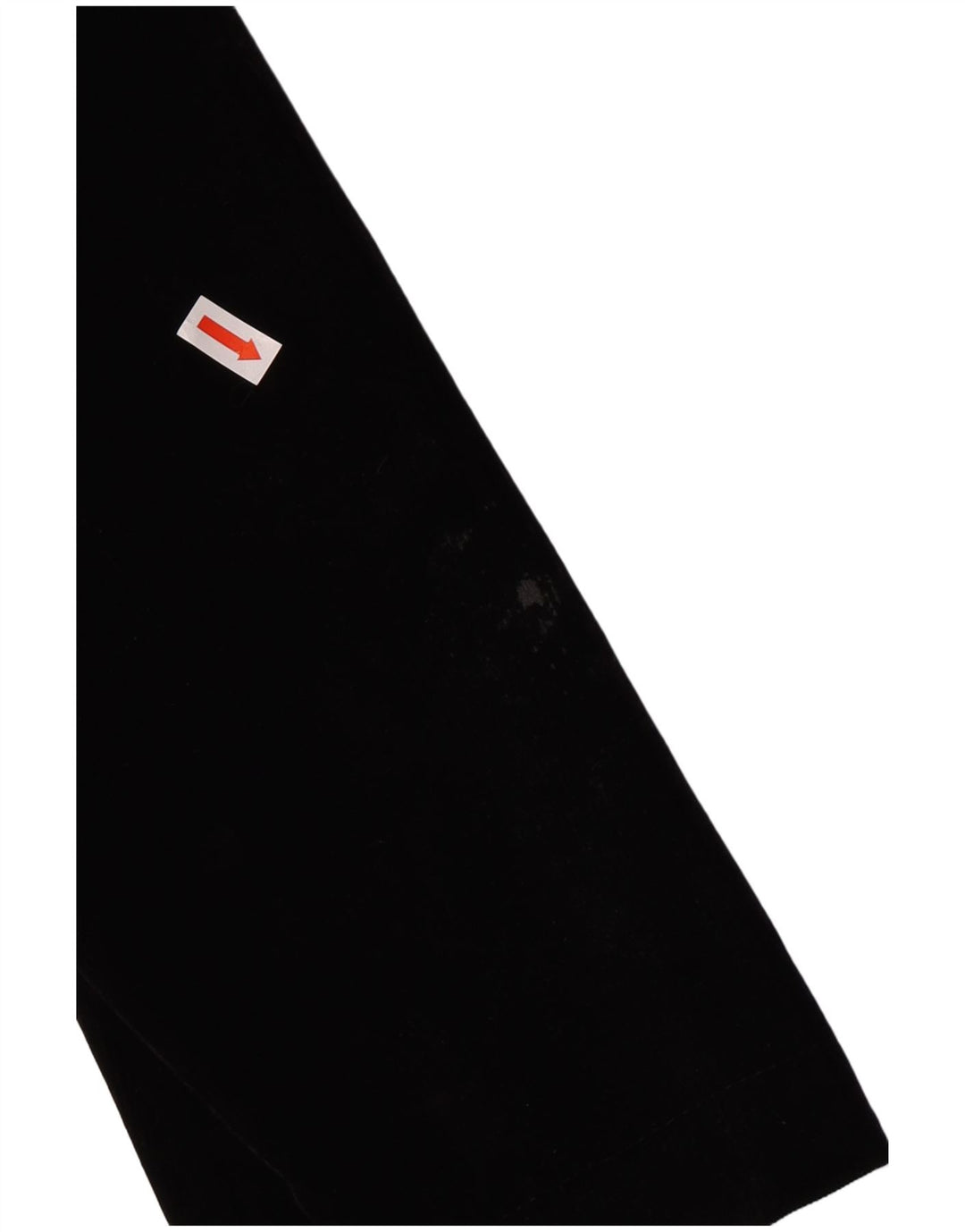 Giacca da donna in velluto a coste Benetton IT 42 Medium Nero Acrilico