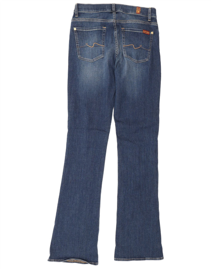 7 For All Mankind Jeans Bootcut da donna W28 L34 Cotone blu