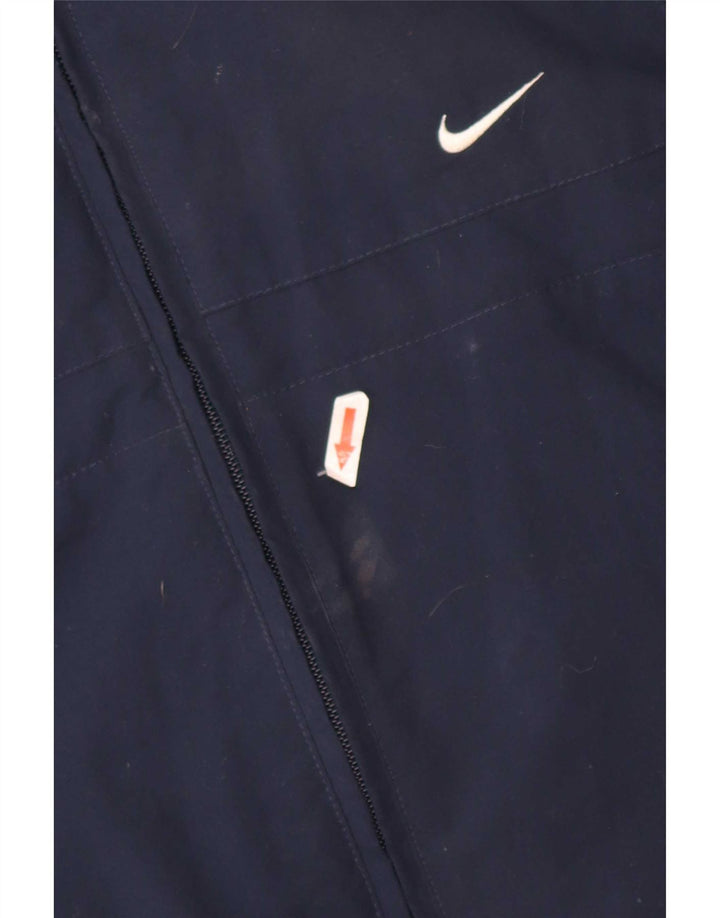 Giacca da tuta da uomo Nike UK 38/40 medio poliestere blu navy