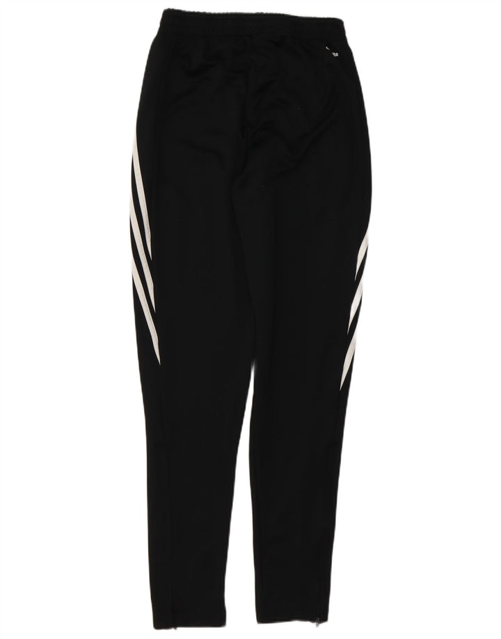 Pantaloni da tuta Adidas Climalite da uomo piccoli in poliestere nero