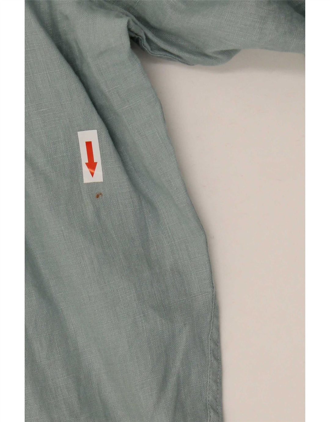 Camicia Reiss da uomo vestibilità regolare in lino blu medio