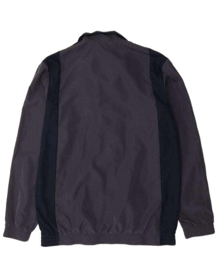 Giacca da tuta da uomo Adidas UK 42/44 Large Blu Navy Poliestere