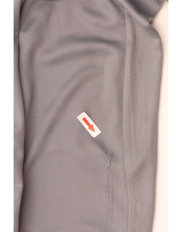 Pantaloni da tuta Nike da bambino Dri Fit 12-13 anni Large in poliestere grigio