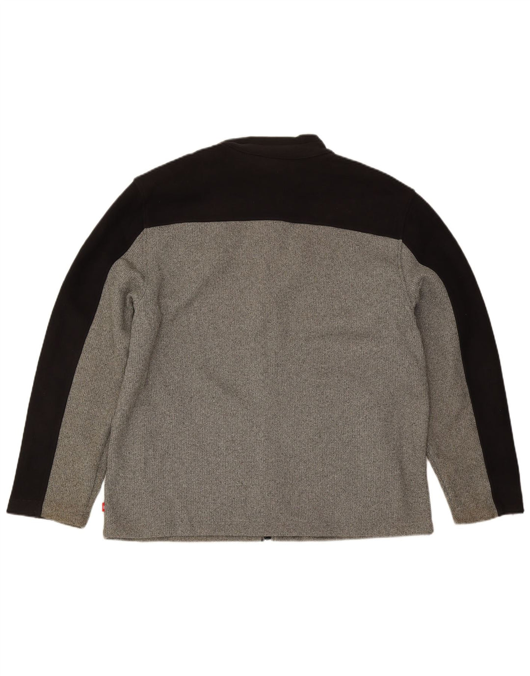 Giacca da tuta da uomo IZOD XL in poliestere color block grigio