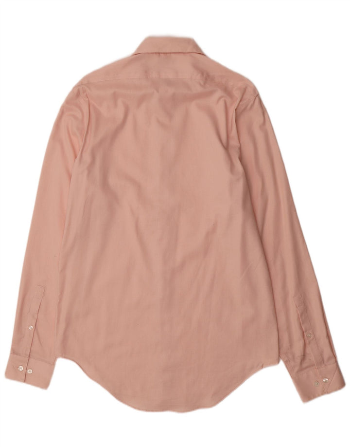 CALVIN KLEIN Camicia slim fit da uomo taglia 15 cotone rosa medio