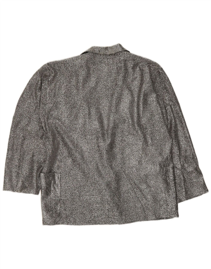 Giacca blazer da donna a 1 bottone Yessica EU 44 XL poliestere grigio