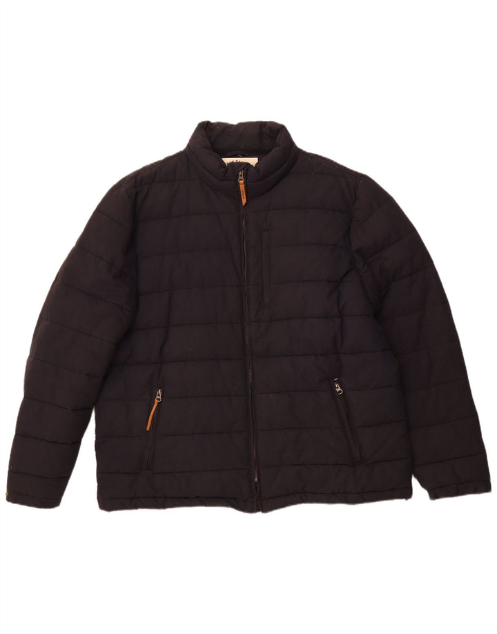 Giacca imbottita da uomo FAT FACE UK 44 2XL Cotone nero