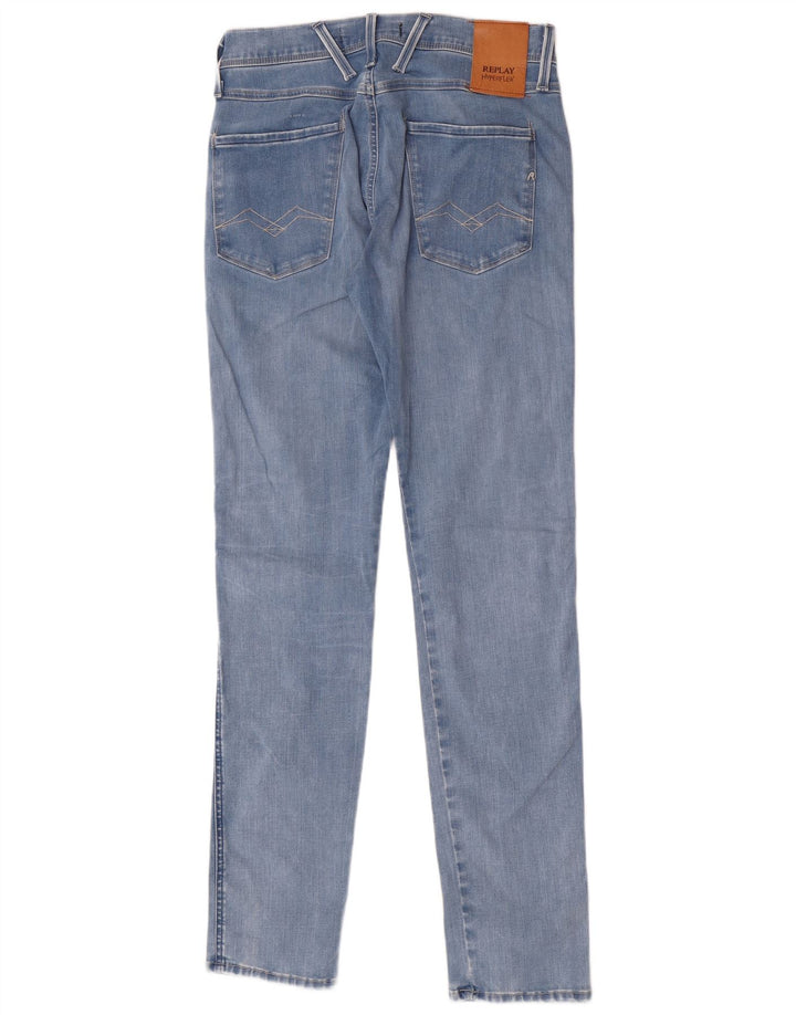 Jeans slim da donna Replay W29 L32 cotone blu